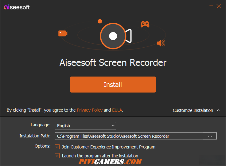 Aiseesoft Screen Recorder (V3.1.36) PC Español Mega